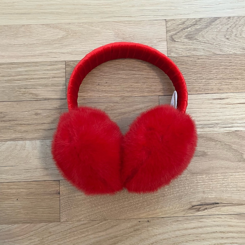 Cherry Red Earmuffs